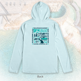The Springs Resort UPF 50 Sun Hoodie (Arctic Blue)