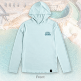 The Springs Resort UPF 50 Sun Hoodie (Arctic Blue)