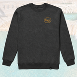 Pagosa Springs Knit Sweatshirt (Black/Gold)