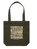 The Springs Resort Canvas Tote Bag (San Juan River)
