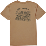The Springs Resort Iconic Bridge/Bathhouse Bamboo Tee (Coyote)