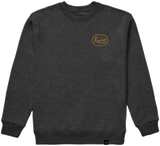 The Springs Resort Knit Sweatshirt (Black/Gold)